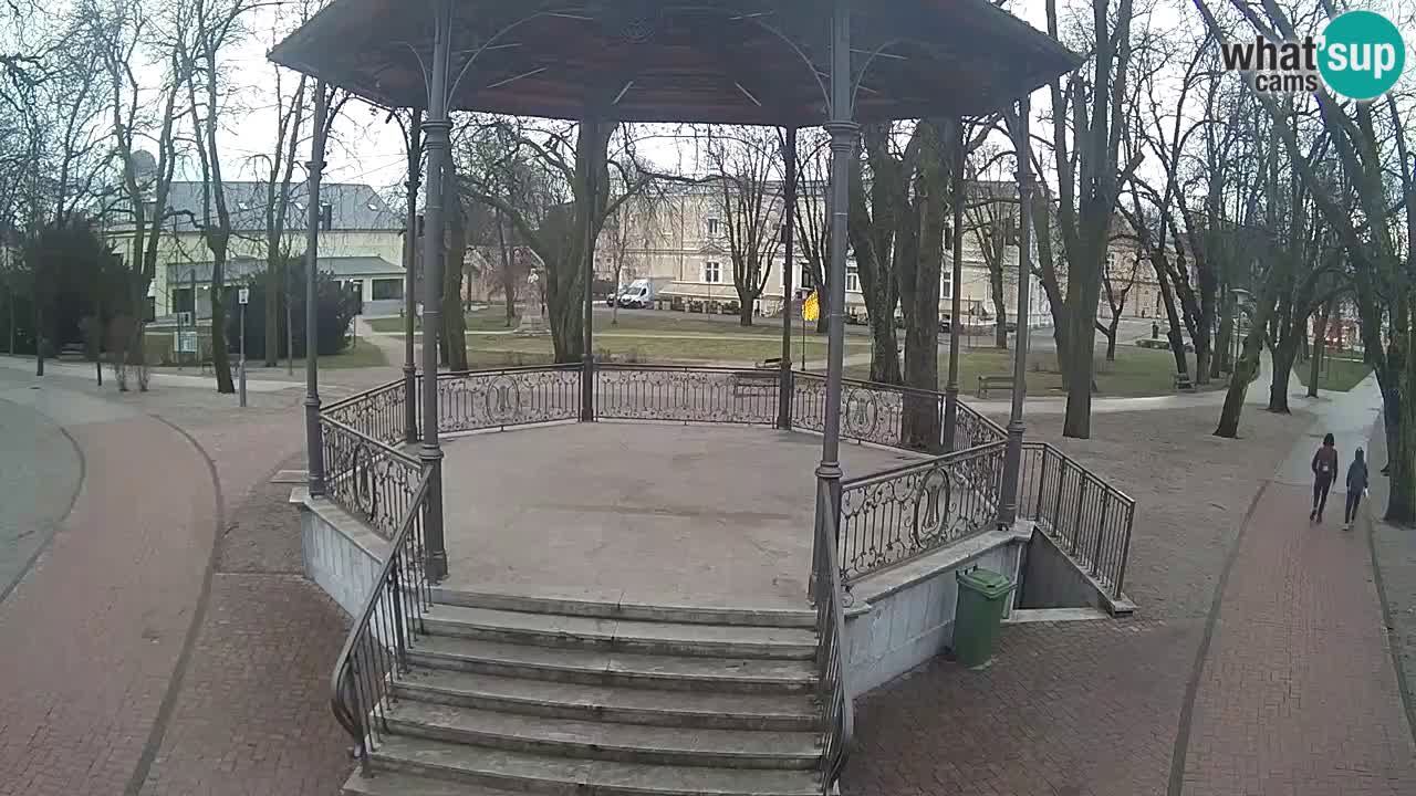 Karlovac live webcam – music pavilion