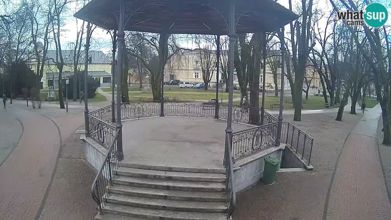 Karlovac live webcam – music pavilion