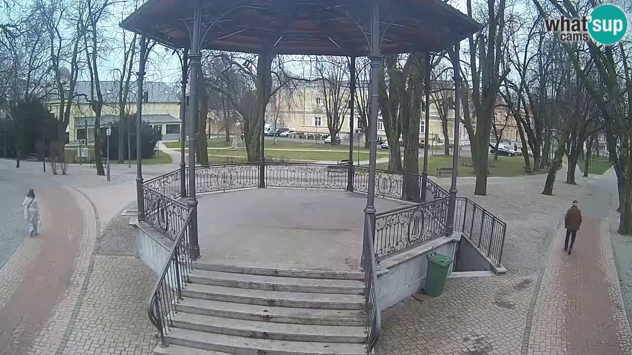 Karlovac live webcam – music pavilion