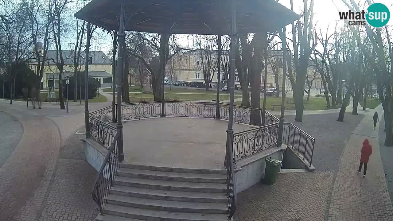 Karlovac live webcam – music pavilion