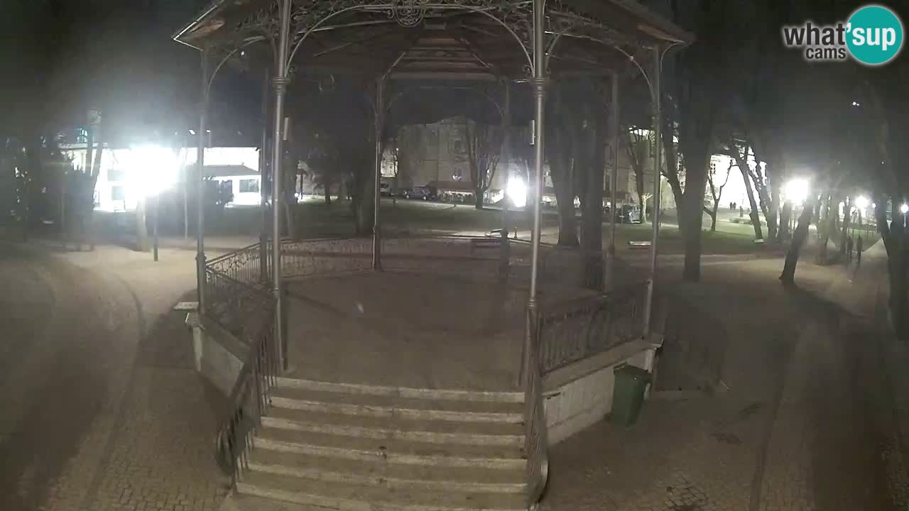 Karlovac live webcam – music pavilion