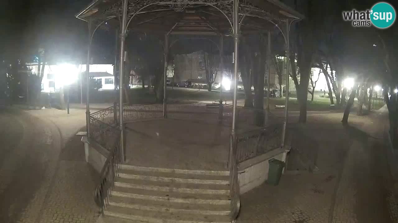 Karlovac live webcam – music pavilion