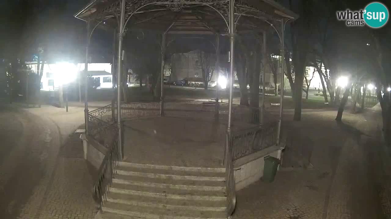 Karlovac live webcam – music pavilion