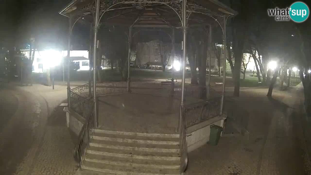 Karlovac live webcam – music pavilion