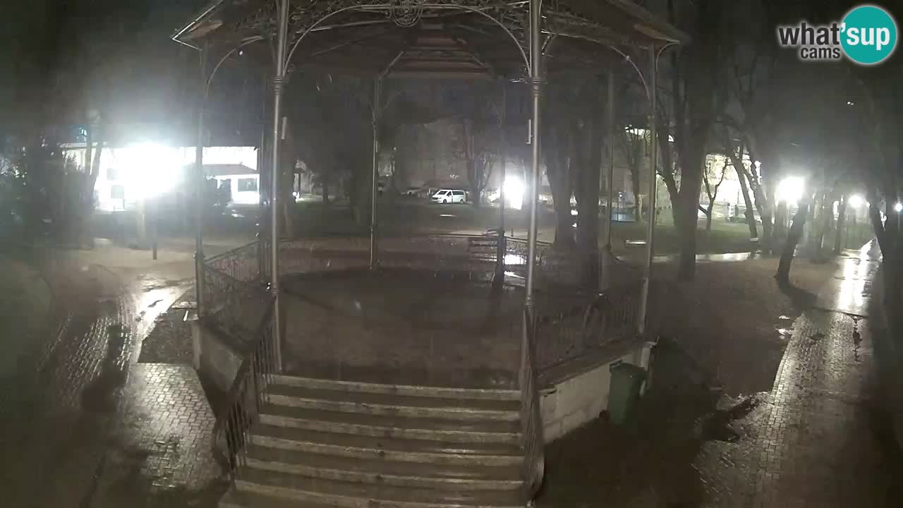 Karlovac live webcam – music pavilion