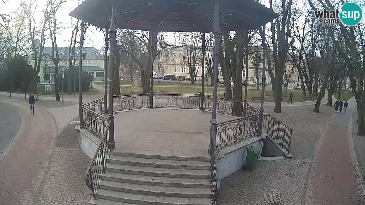 Karlovac live webcam – music pavilion