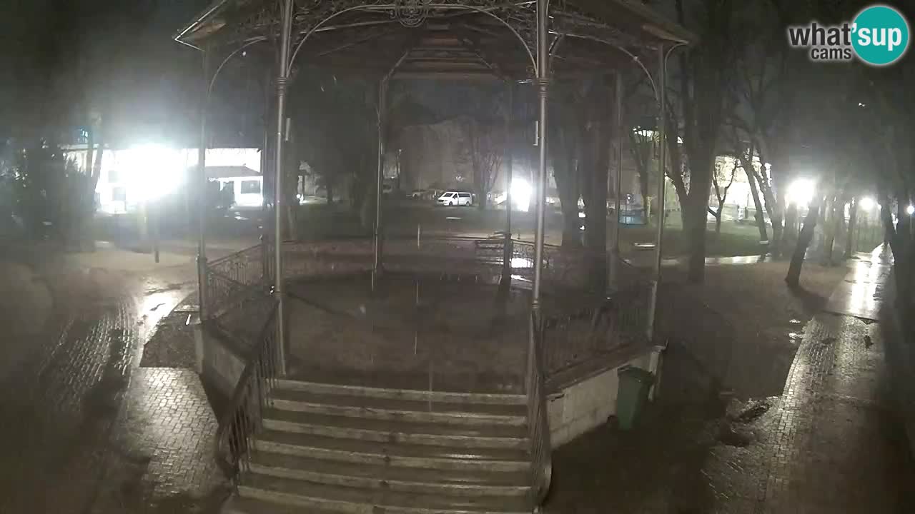 Karlovac live webcam – music pavilion