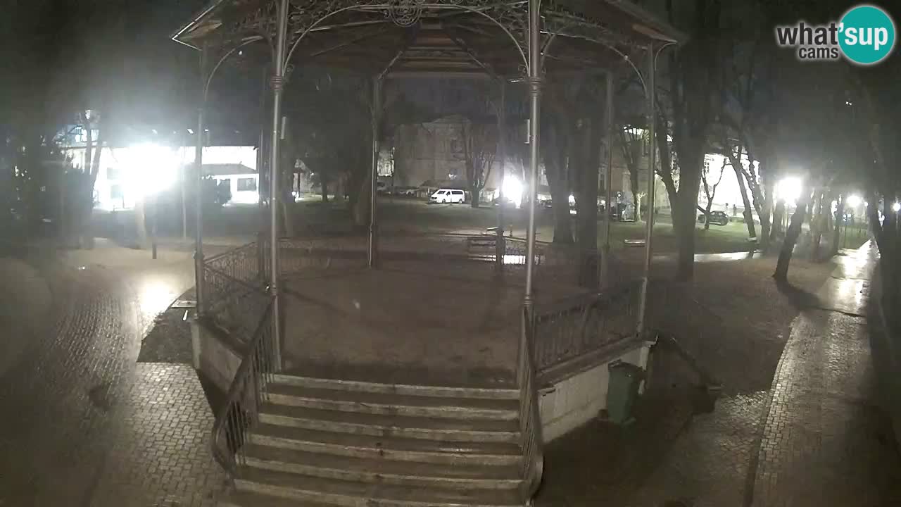 Karlovac live webcam – music pavilion