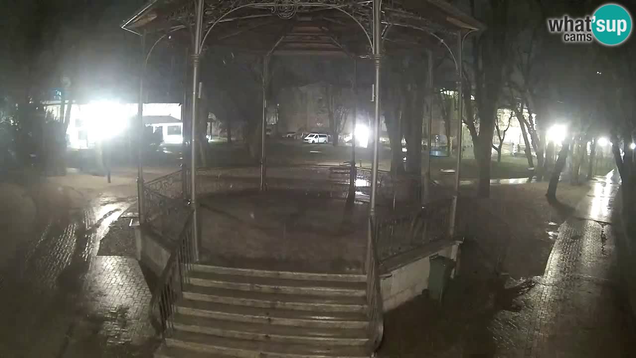 Karlovac live webcam – music pavilion