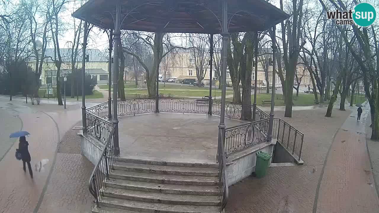 Karlovac live webcam – music pavilion