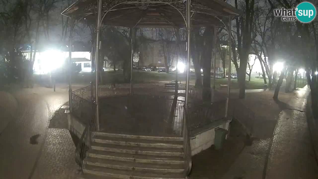 Karlovac live webcam – music pavilion