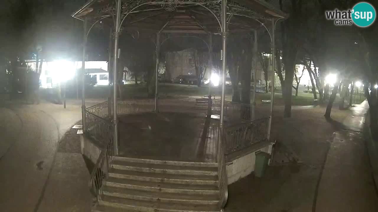 Karlovac live webcam – music pavilion
