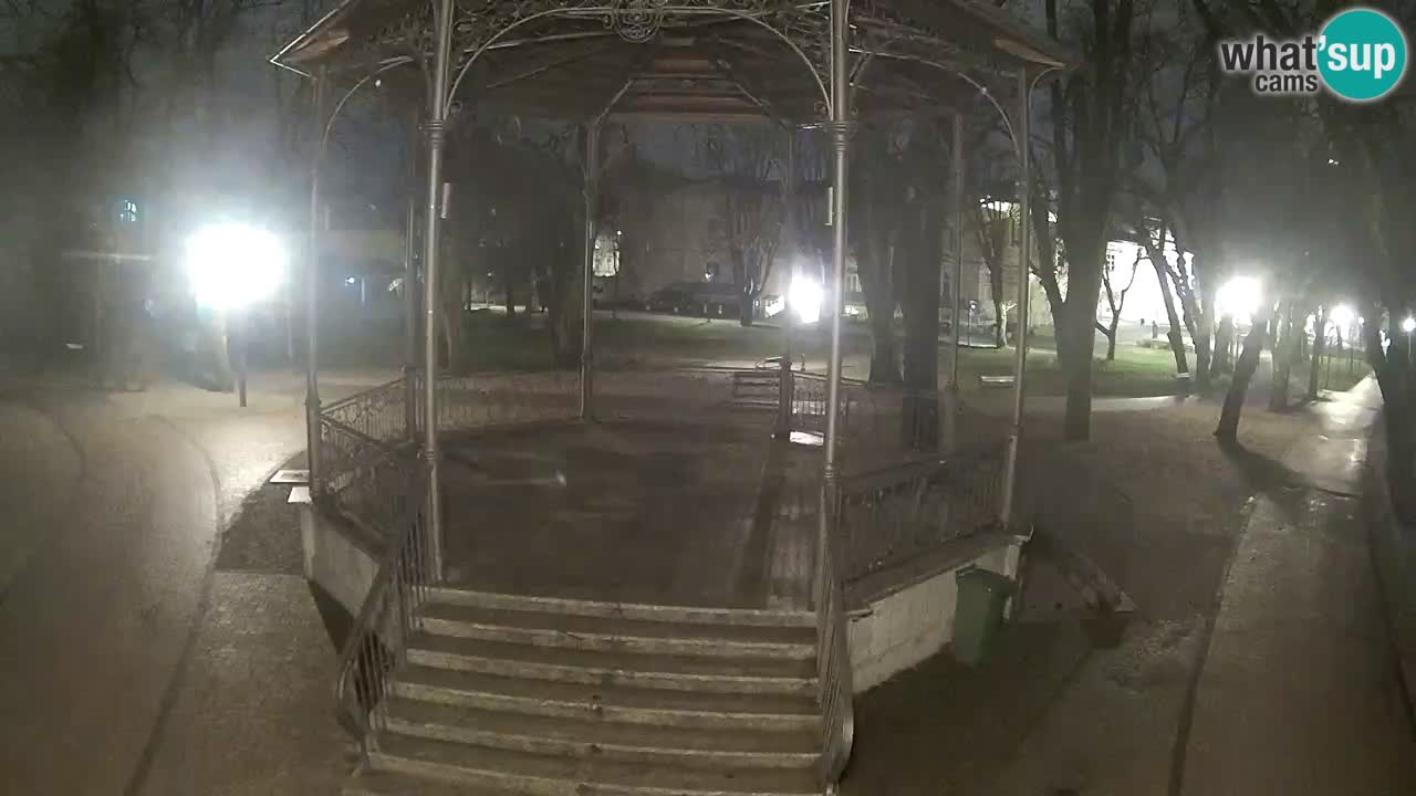 Karlovac live webcam – music pavilion