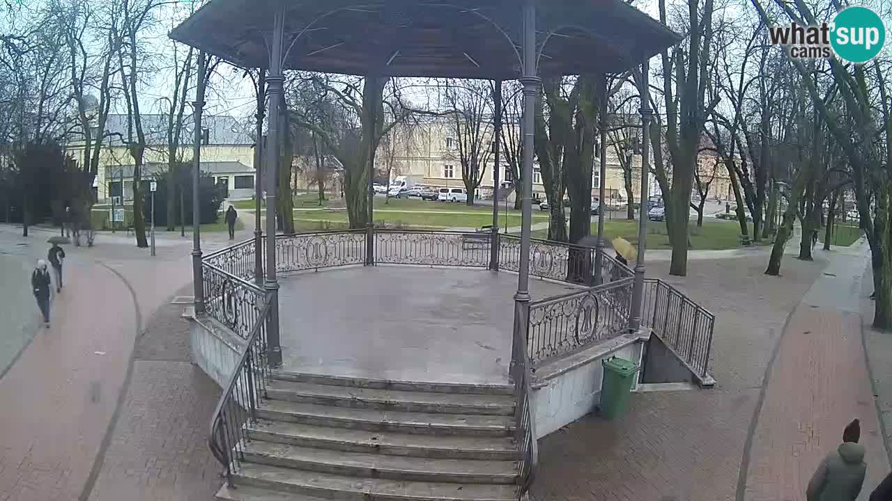 Karlovac live webcam – music pavilion