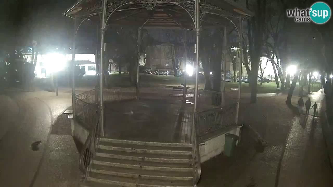 Karlovac live webcam – music pavilion