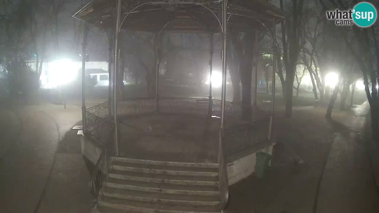 Karlovac live webcam – music pavilion