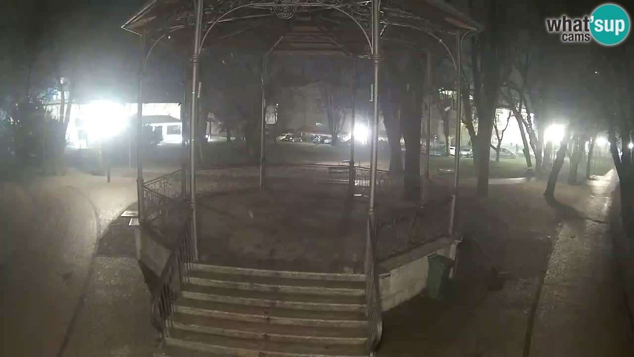 Karlovac live webcam – music pavilion