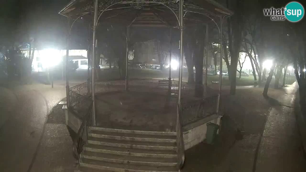 Karlovac live webcam – music pavilion
