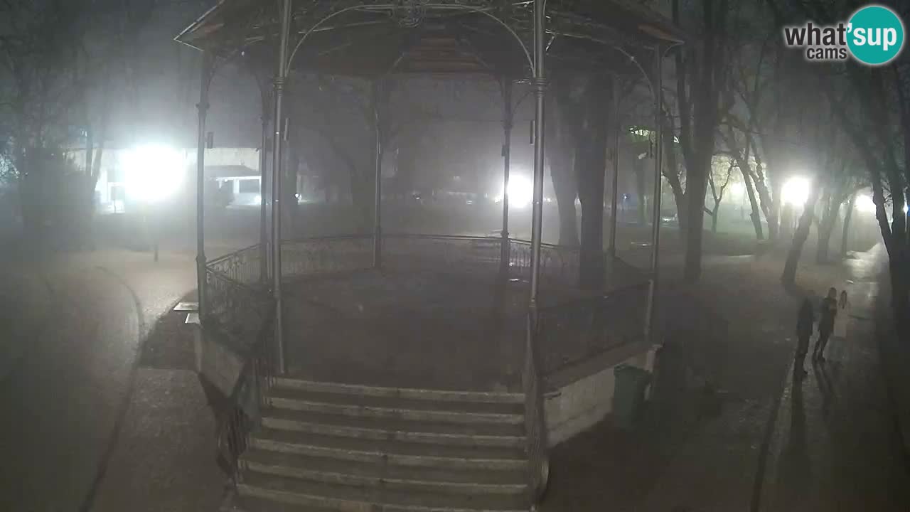 Karlovac live webcam – music pavilion