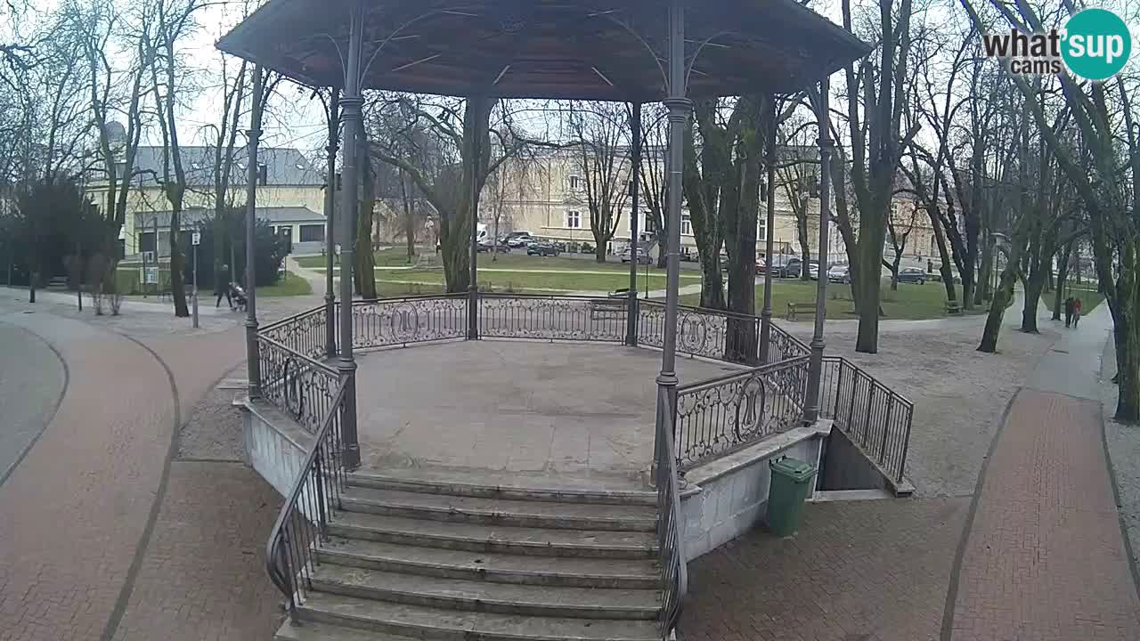 Karlovac live webcam – music pavilion