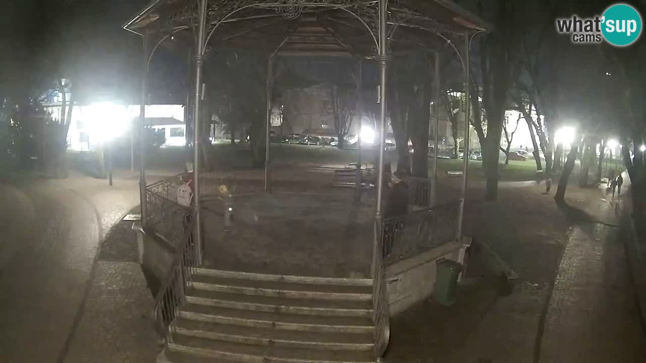Karlovac live webcam – music pavilion