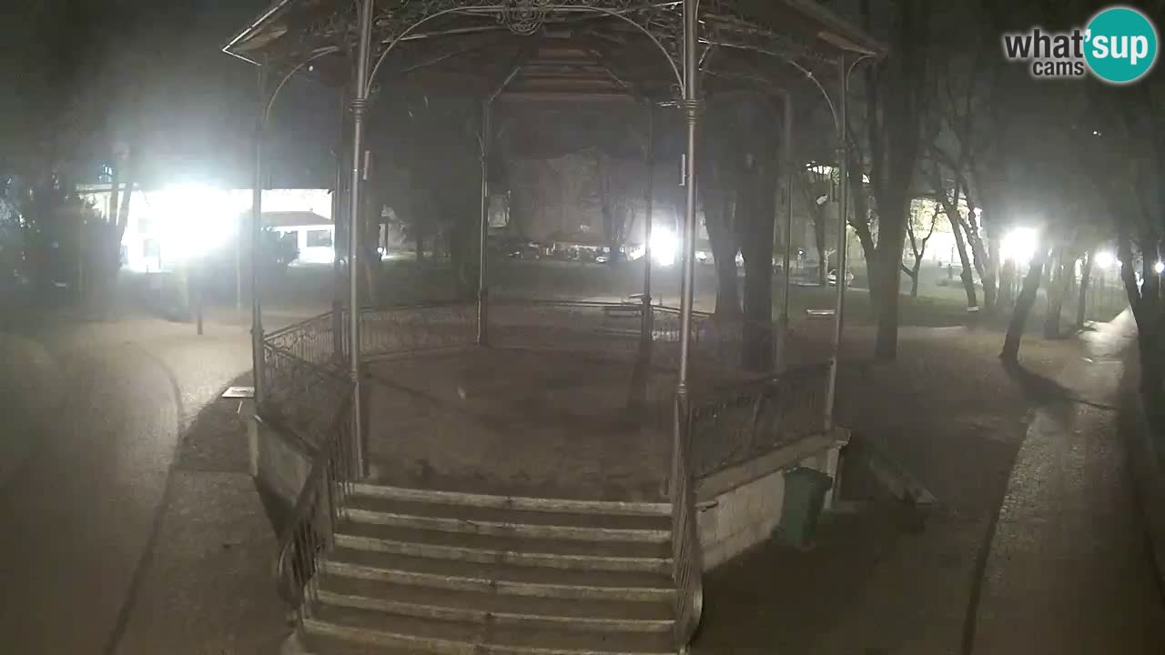 Karlovac live webcam – music pavilion