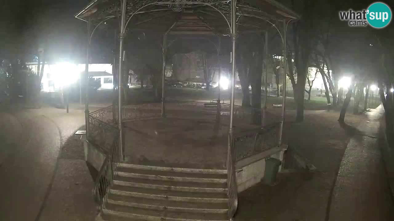 Karlovac live webcam – music pavilion