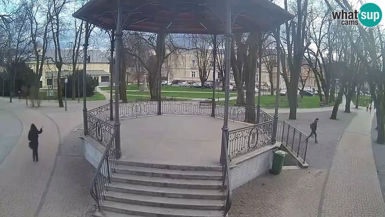 Karlovac live webcam – music pavilion