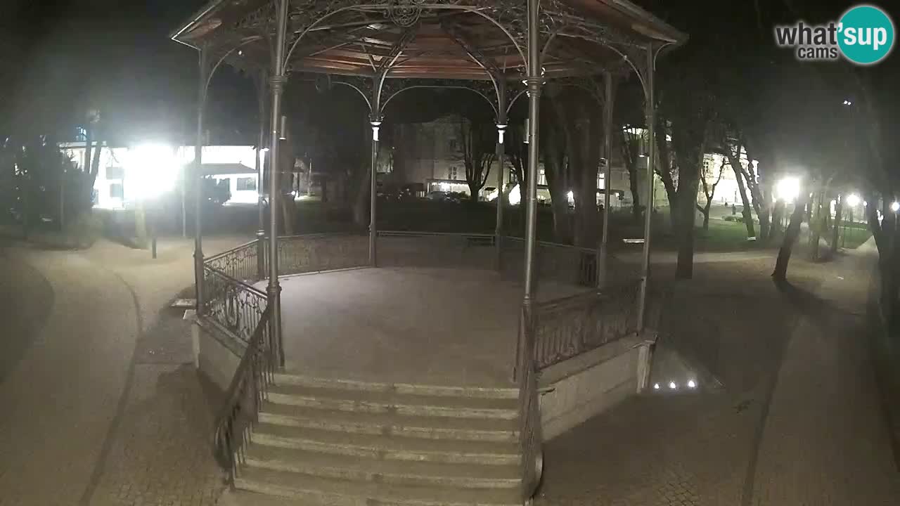 Karlovac live webcam – music pavilion