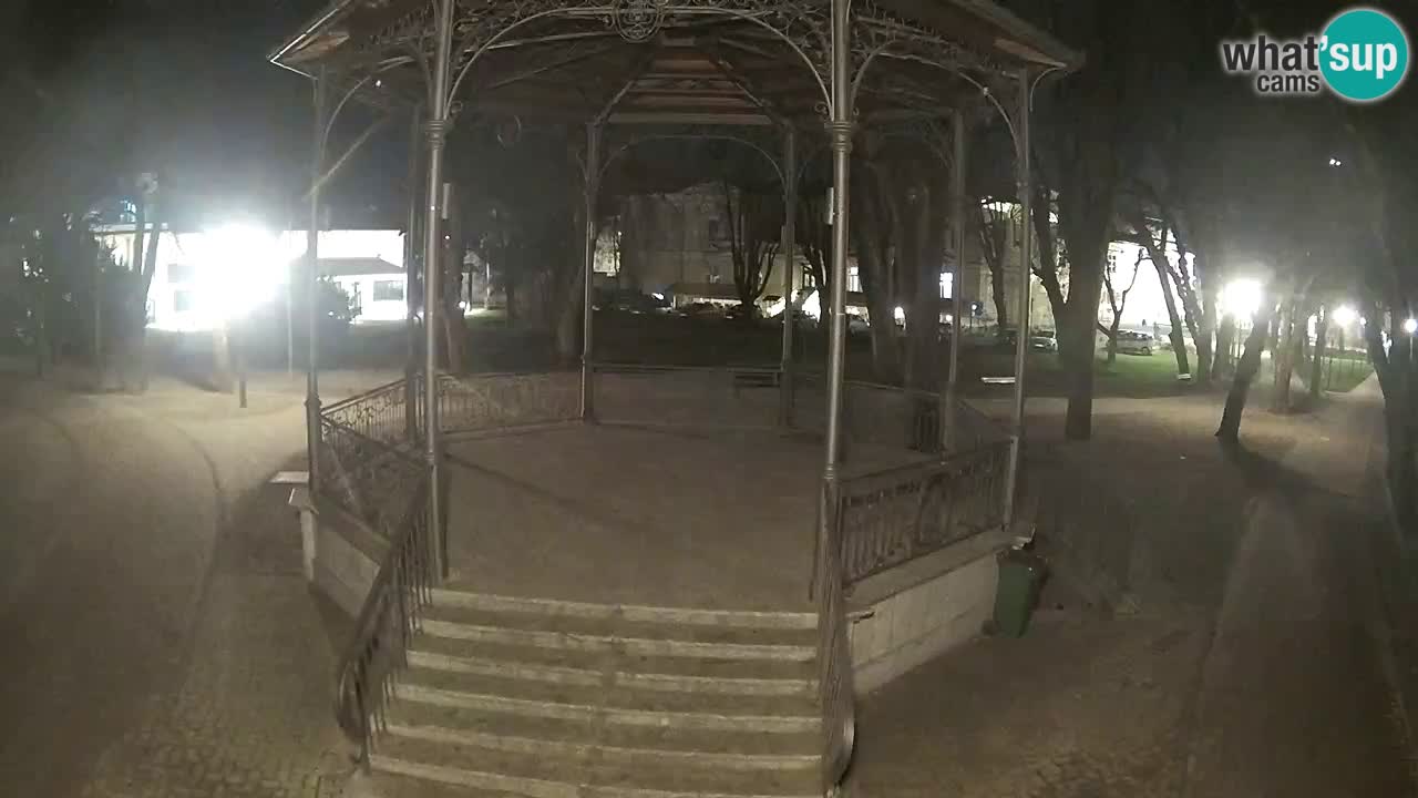 Karlovac live webcam – music pavilion