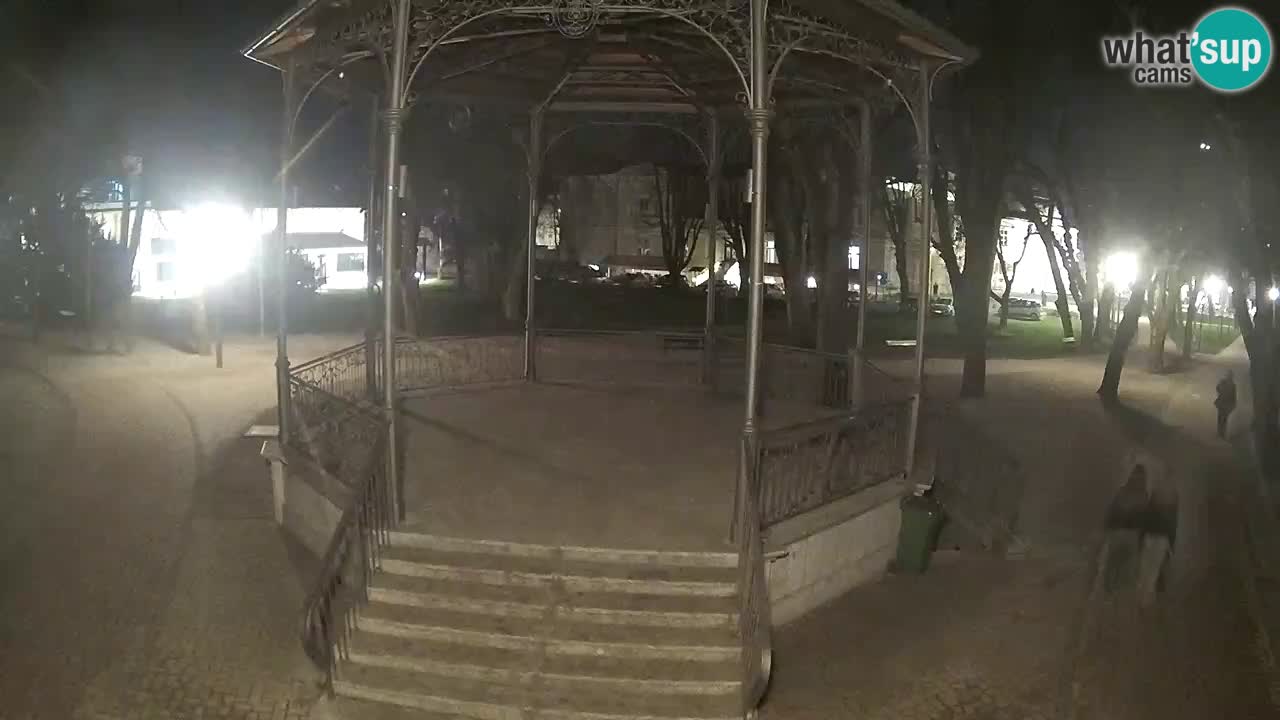 Karlovac live webcam – music pavilion