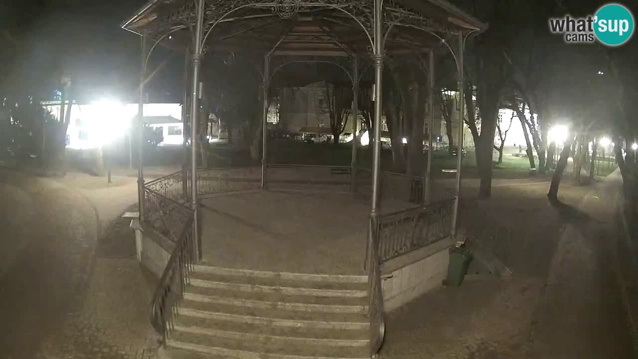 Karlovac live webcam – music pavilion