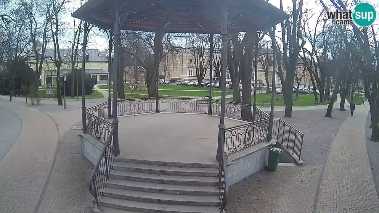 Karlovac live webcam – music pavilion