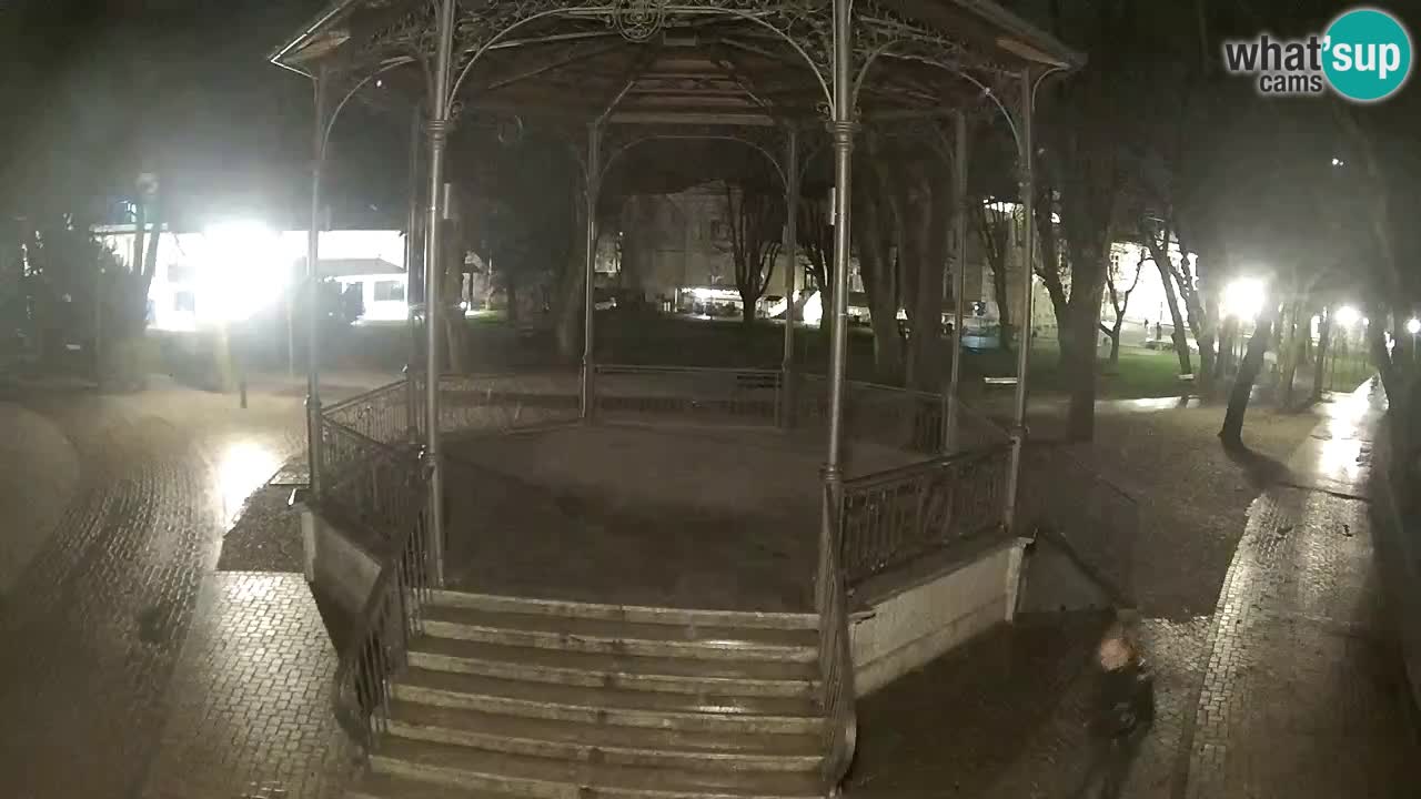 Karlovac live webcam – music pavilion