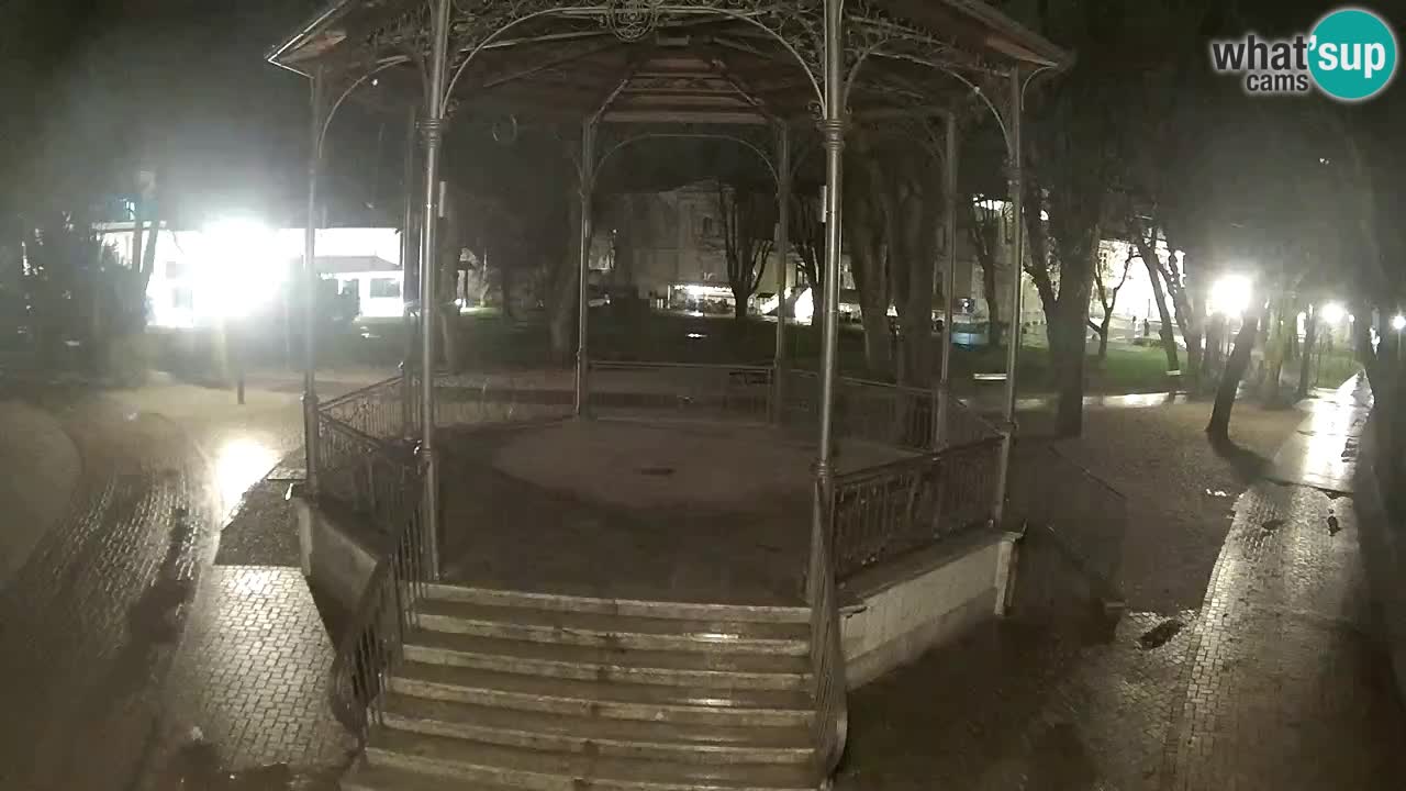 Karlovac live webcam – music pavilion