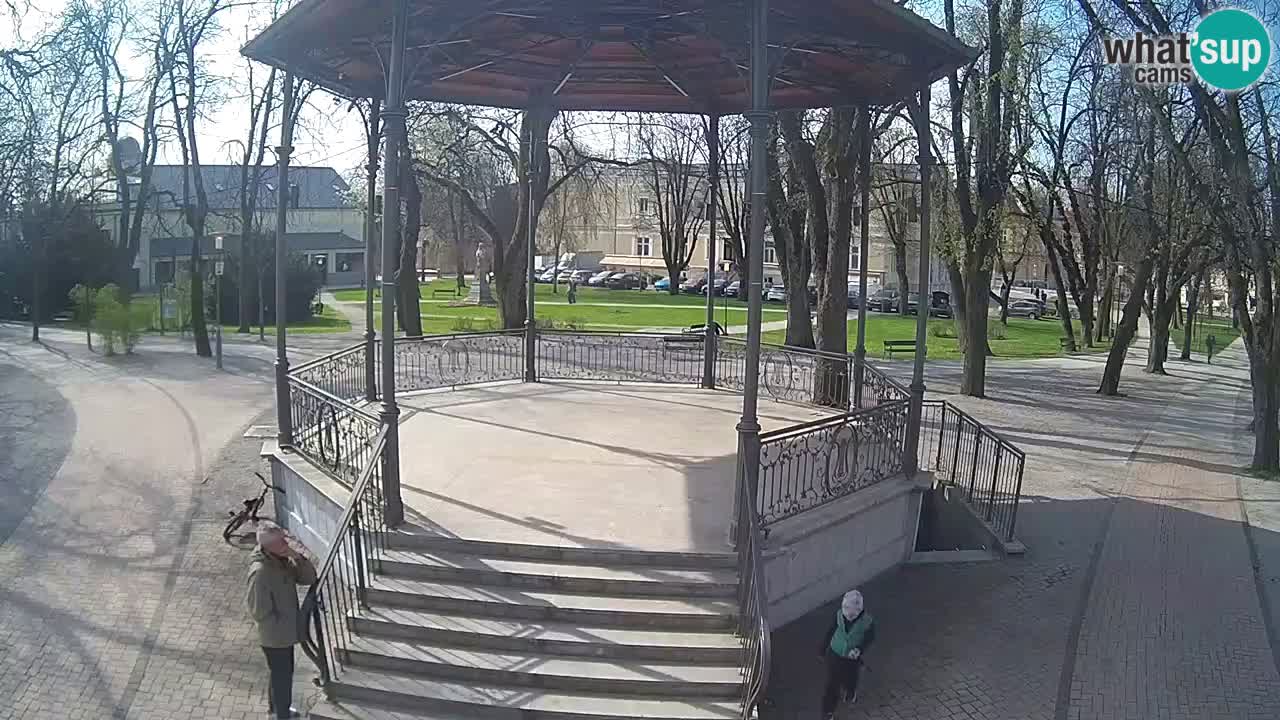 Karlovac live webcam – music pavilion