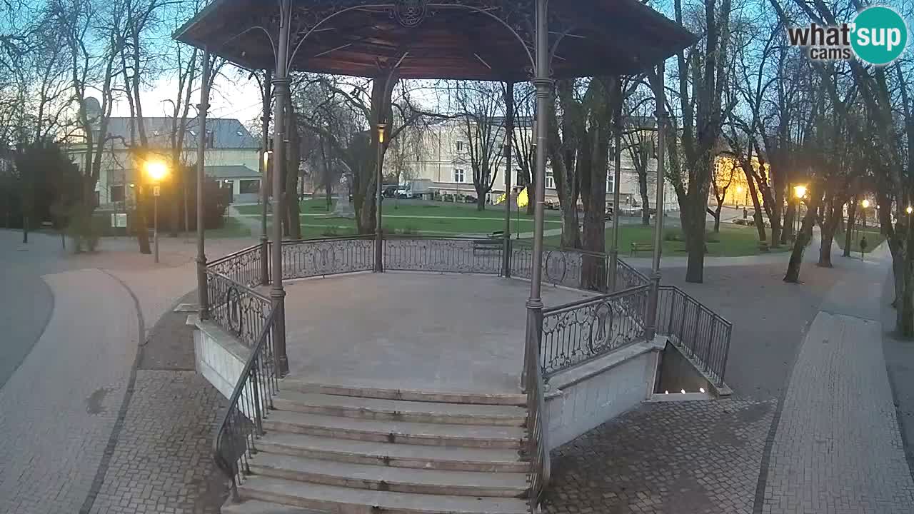 Karlovac live webcam – music pavilion