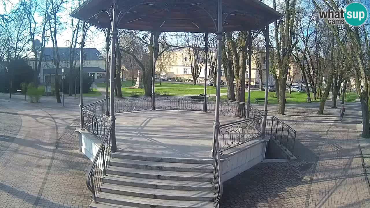 Karlovac live webcam – music pavilion
