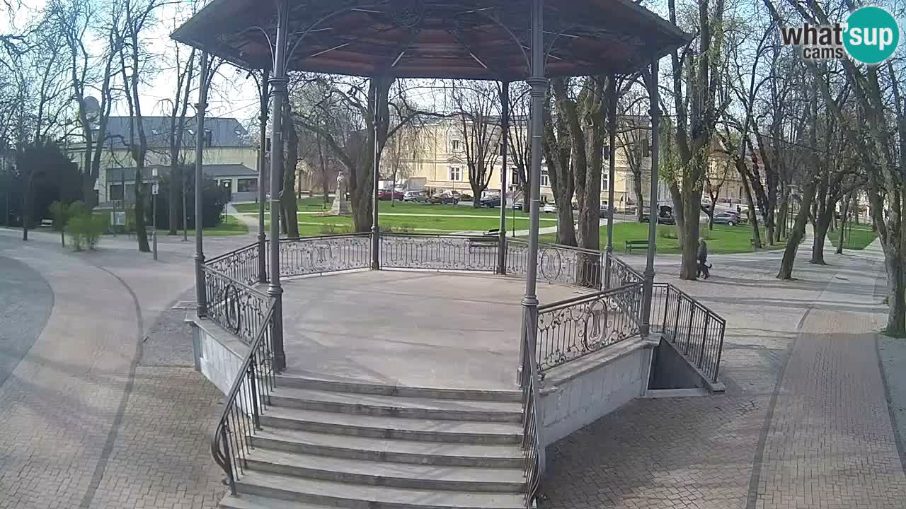 Karlovac live webcam – music pavilion