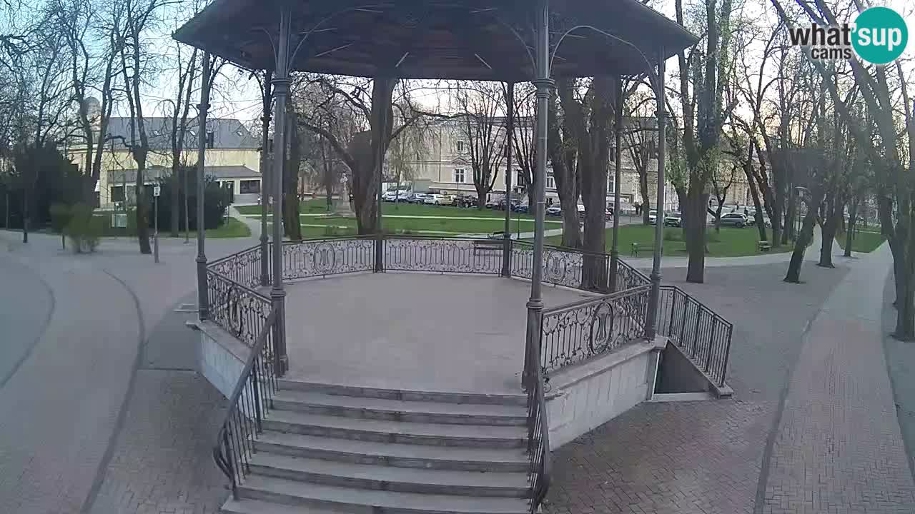 Karlovac live webcam – music pavilion