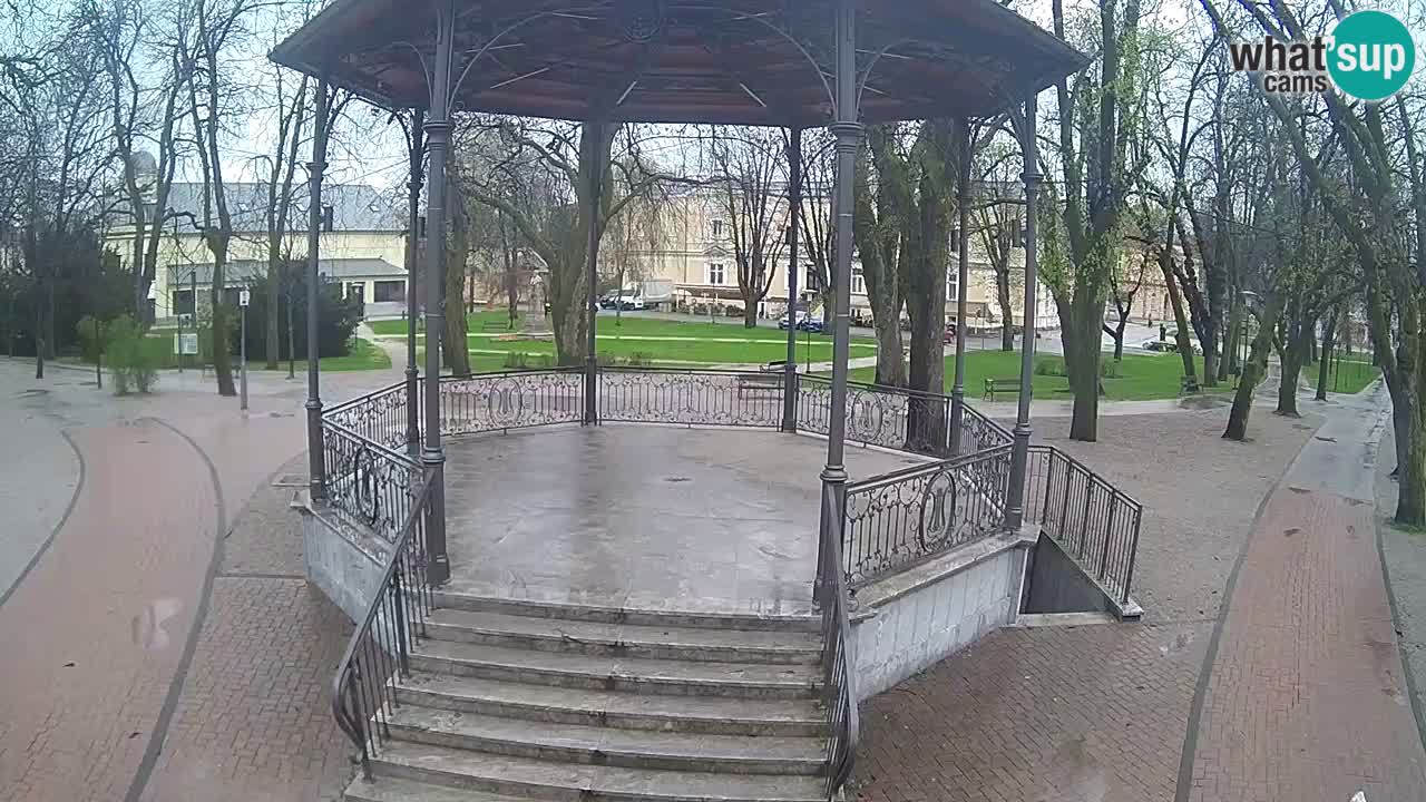 Karlovac live webcam – music pavilion