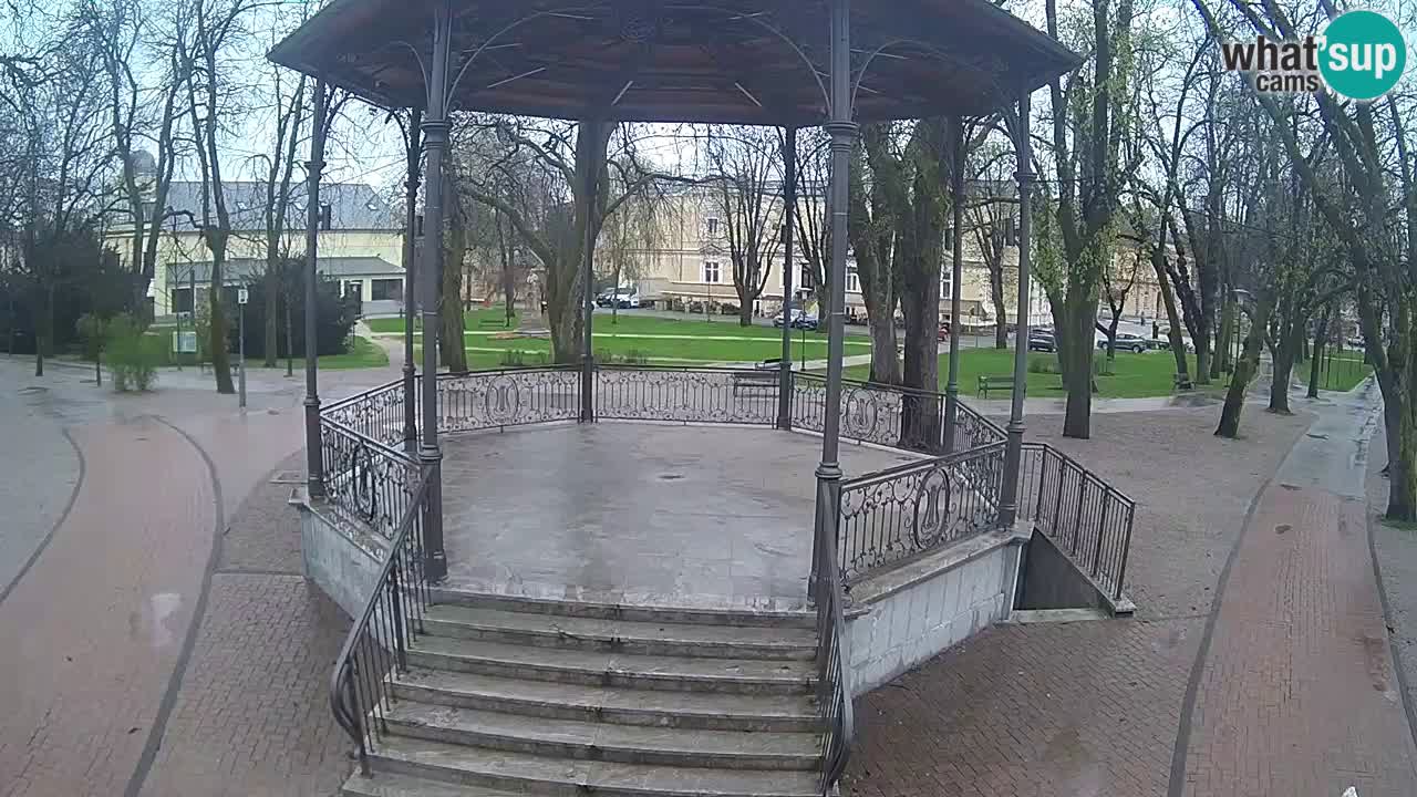 Karlovac live webcam – music pavilion