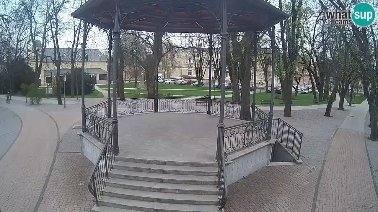 Karlovac live webcam – music pavilion