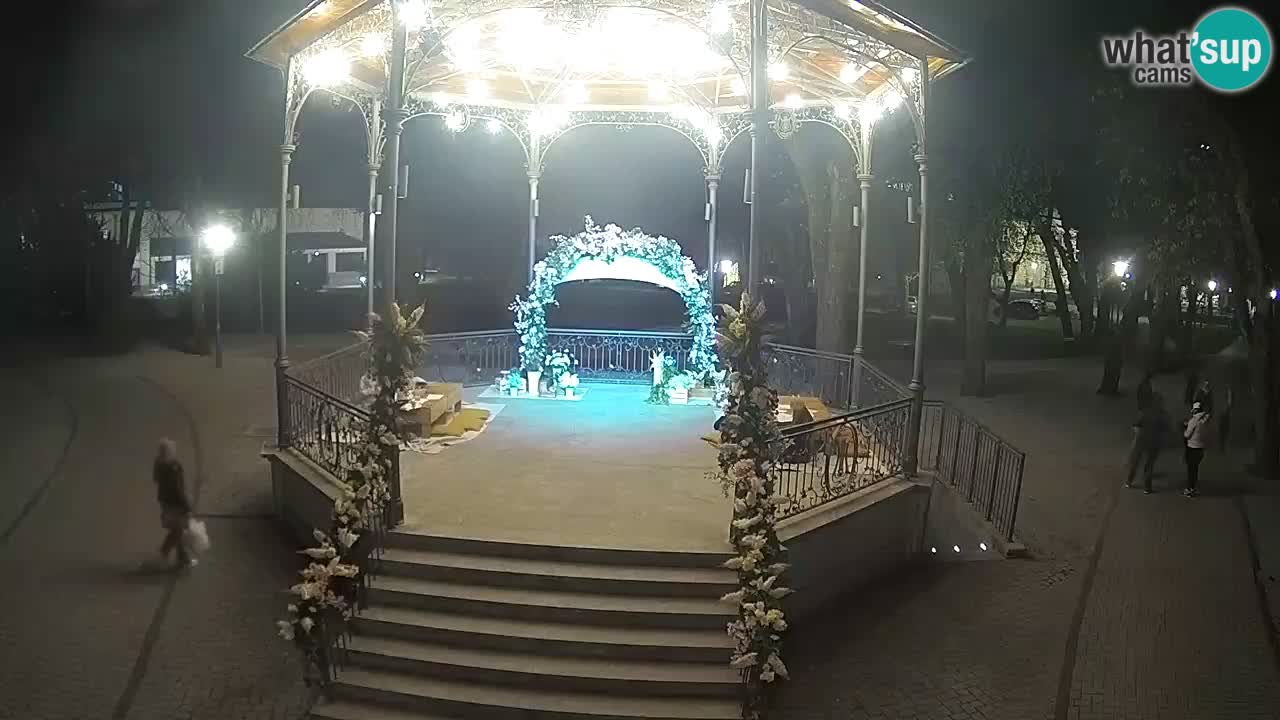 Karlovac live webcam – music pavilion