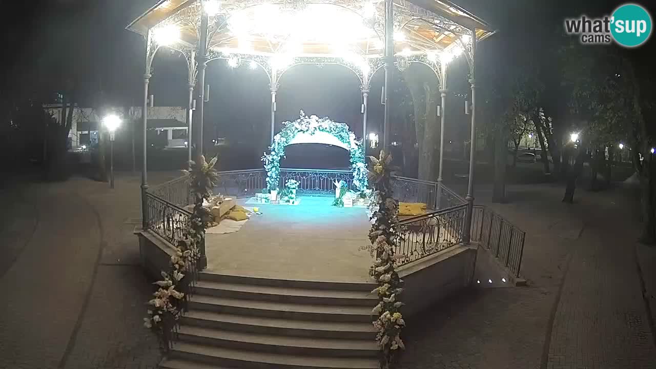 Karlovac live webcam – music pavilion