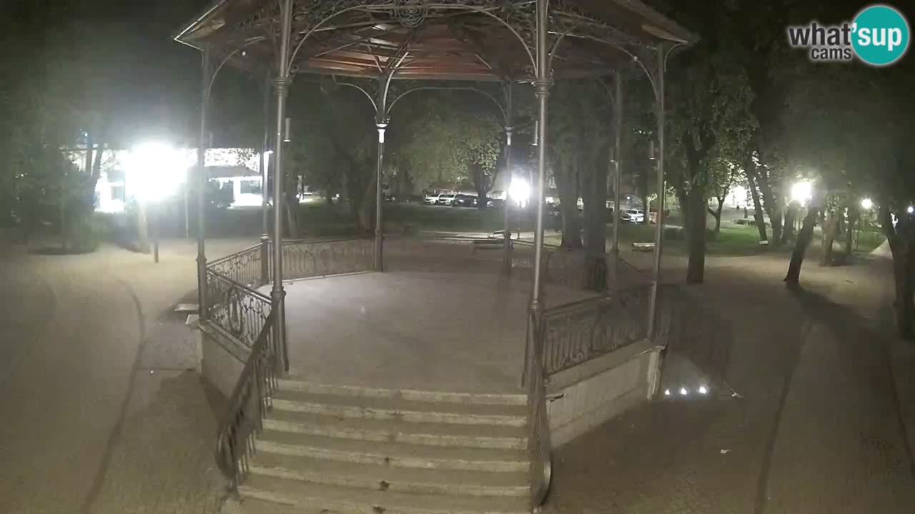 Karlovac live webcam – music pavilion