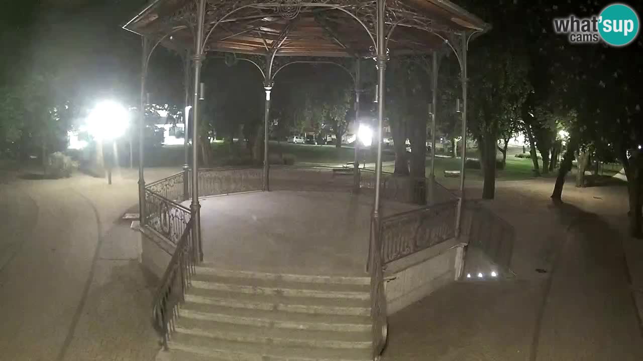 Karlovac live webcam – music pavilion