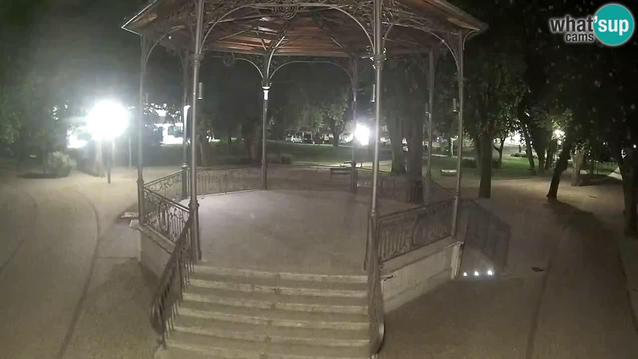 Karlovac live webcam – music pavilion