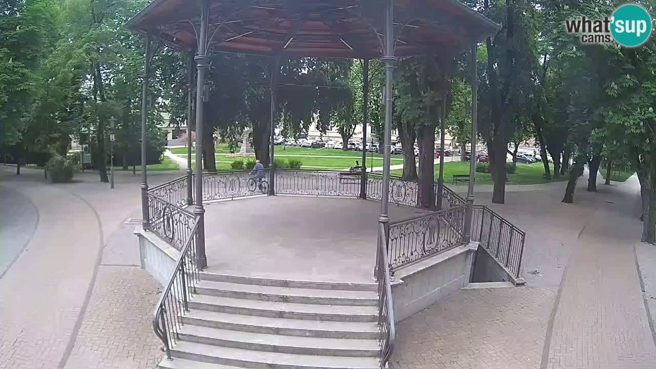 Karlovac live webcam – music pavilion