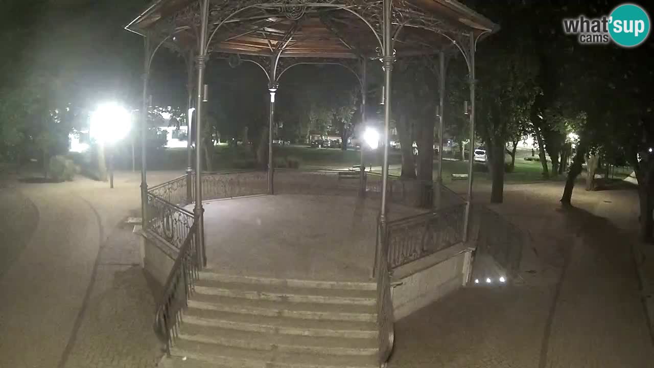 Karlovac live webcam – music pavilion